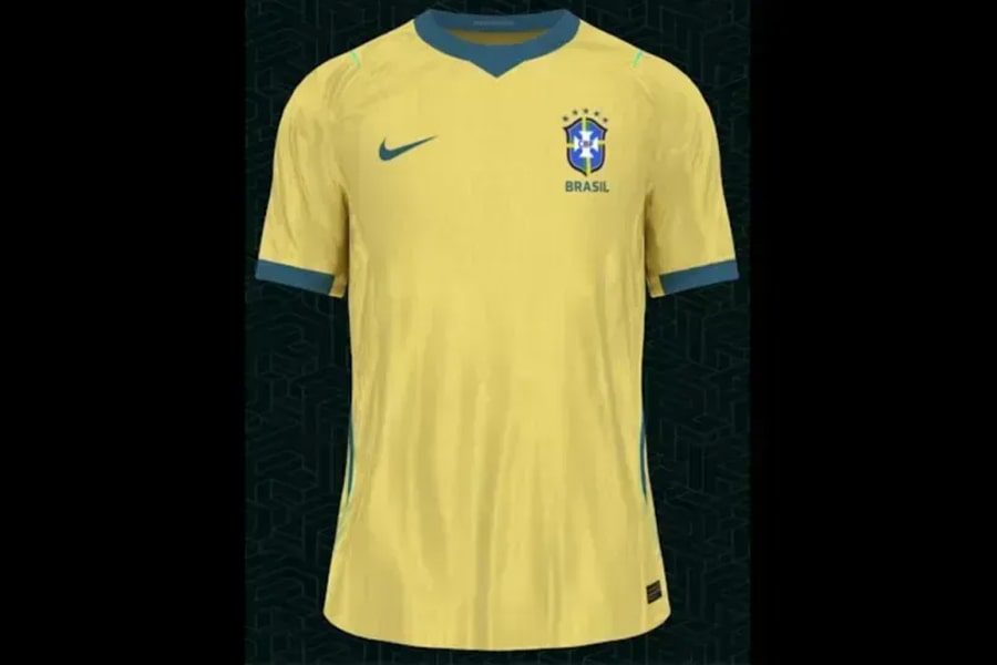 Copa de 2026: Vazamento revela novo uniforme da Seleção Brasileira.