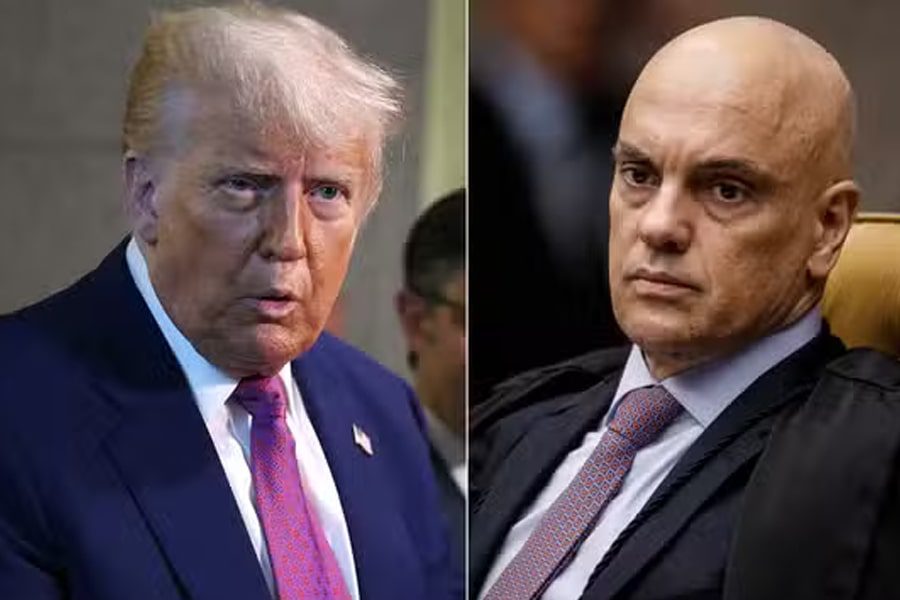 Retirada de sanções da Lei Magnitsky contra Moraes por Trump gera revolta entre bolsonaristas.
