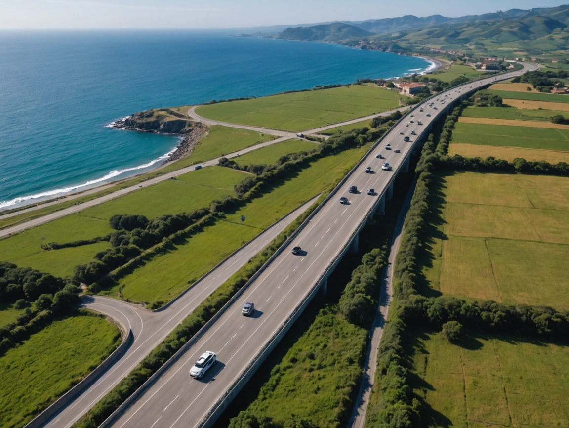 Drone de alta performance monitorando o Contorno Sul da Rodovia dos Tamoios