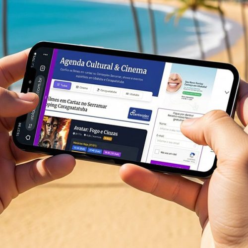 Agenda Cultural: Jornal Farol do Litoral lança página exclusiva com programação completa de Cinema e Eventos do Litoral Norte.