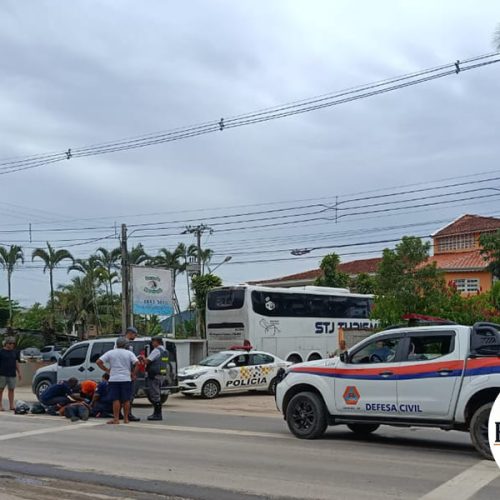 Novo acidente de Moto na Pista de Maranduba.