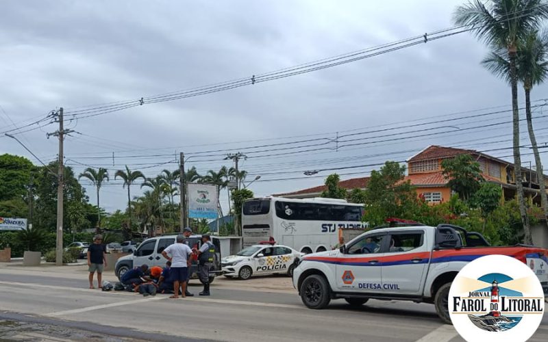 Novo acidente de Moto na Pista de Maranduba.