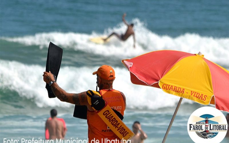 No 1º dia de 2026 guarda-vidas salvam 32 pessoas de afogamento.