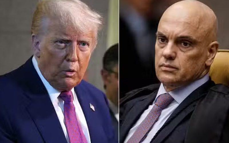 Retirada de sanções da Lei Magnitsky contra Moraes por Trump gera revolta entre bolsonaristas.