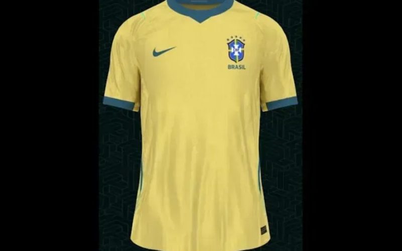 Copa de 2026: Vazamento revela novo uniforme da Seleção Brasileira.