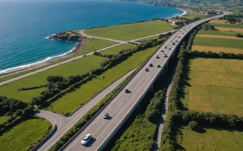 Drone de alta performance monitorando o Contorno Sul da Rodovia dos Tamoios