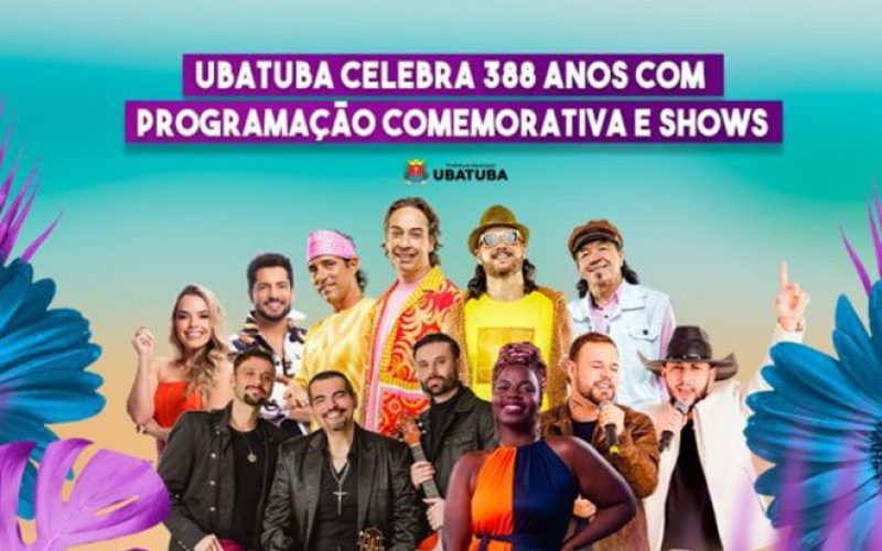 Feira das Nações em Ubatuba (SP) abre nesta sexta festividades de 388 anos da Cidade