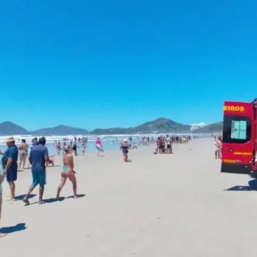 Turista morre afogado na Praia Grande, em Ubatuba (SP)