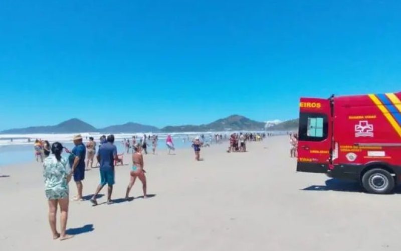 Turista morre afogado na Praia Grande, em Ubatuba (SP)